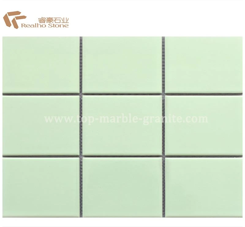 Green porcelain Mosaic