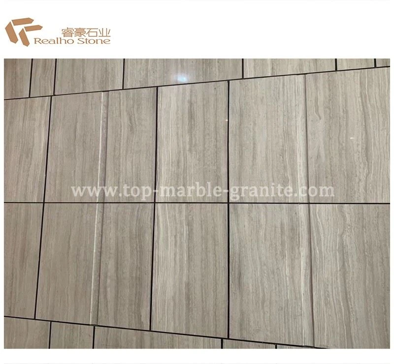white marble tiles