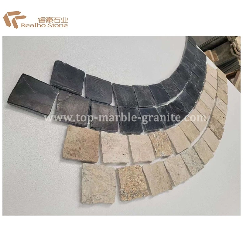Limestone paving tile