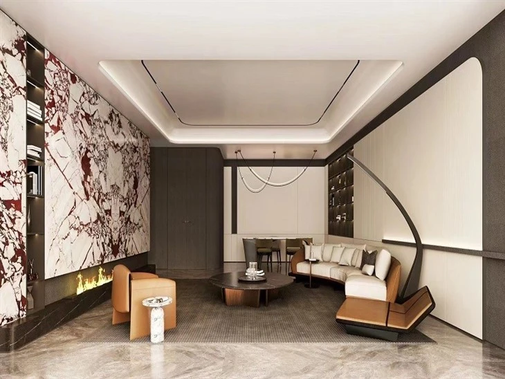 calacatta marble wall