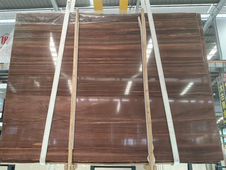 deep red marble