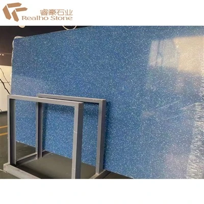 Trang trí tường nội thất màu xanh đậm bằng đất nung nhân tạo Cắt theo kích thước để bán