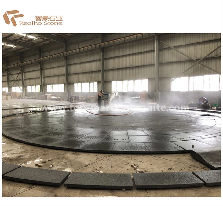 Đá granit đen Angola Black Paver Stone