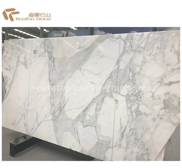 white calacatta oro marble for floor tiles