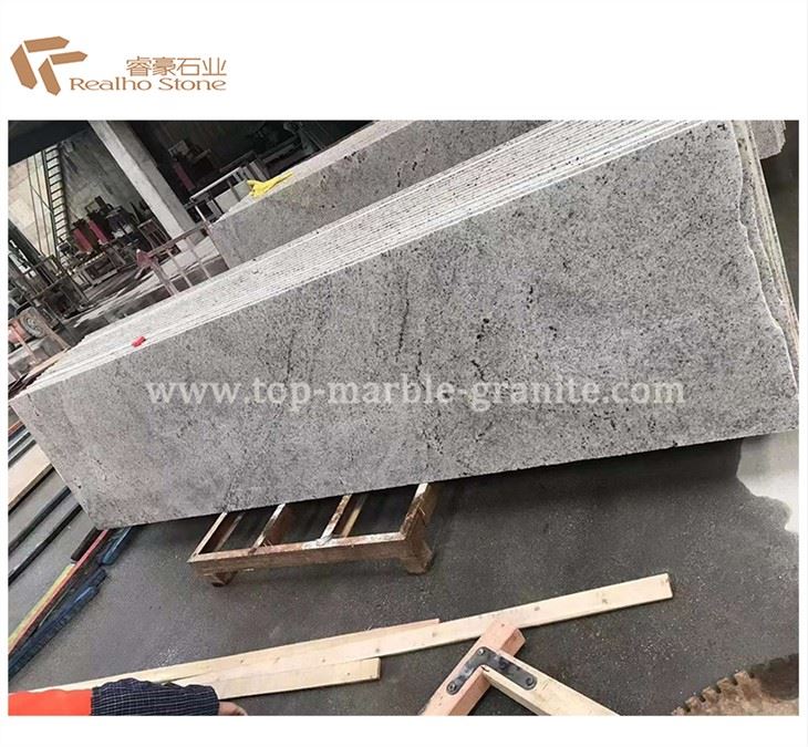 Tấm đá granit Kashmir màu trắng cho mặt bàn