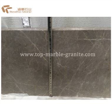 Tấm đá cẩm thạch màu xám Kobe được đánh bóng cho mặt bàn và gạch lát sàn