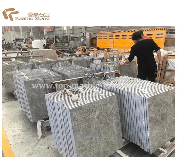 Tundra Grey Marble Tiles Polished For Hotel Project