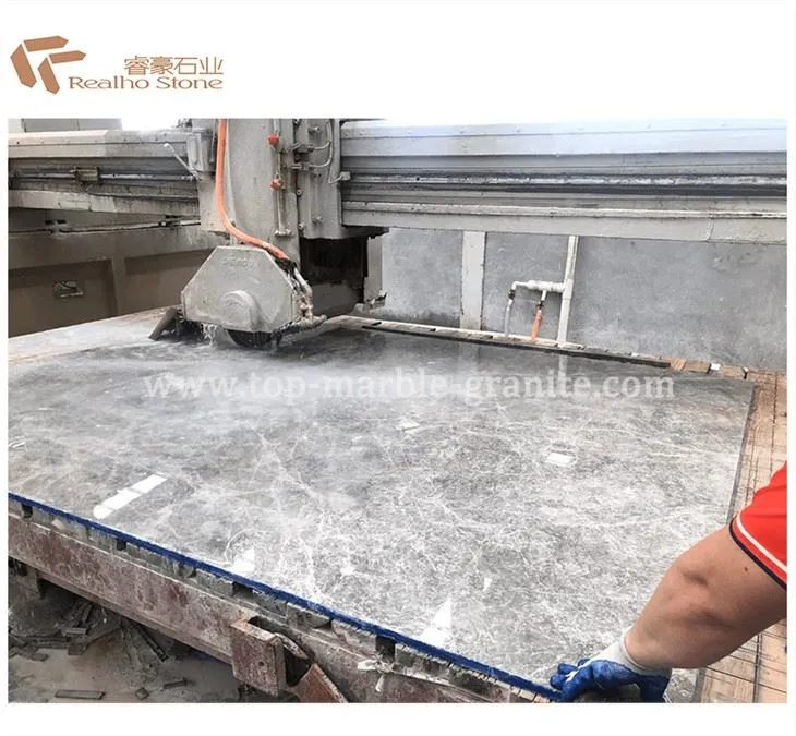 Tundra Grey Marble Tiles Polished For Hotel Project