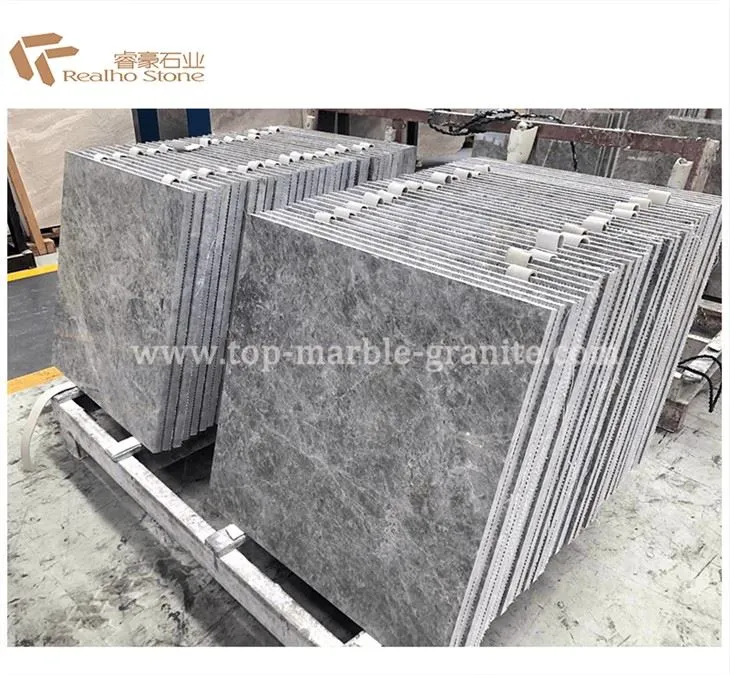Tundra Grey Marble Tiles Polished For Hotel Project