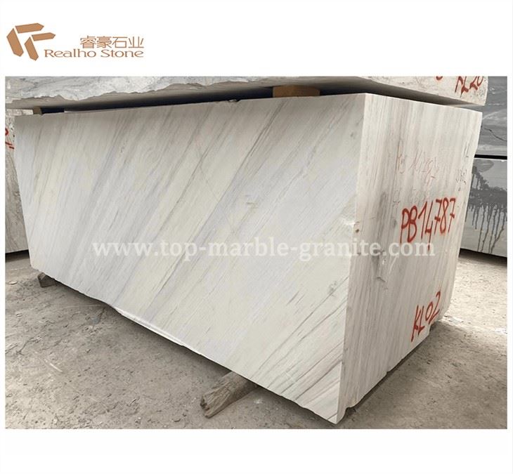 Palissandro White Marble Block