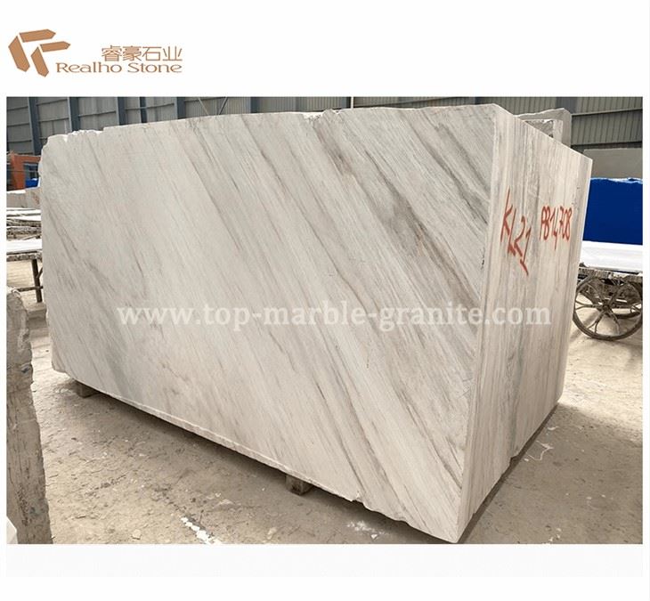 Palissandro White Marble Block