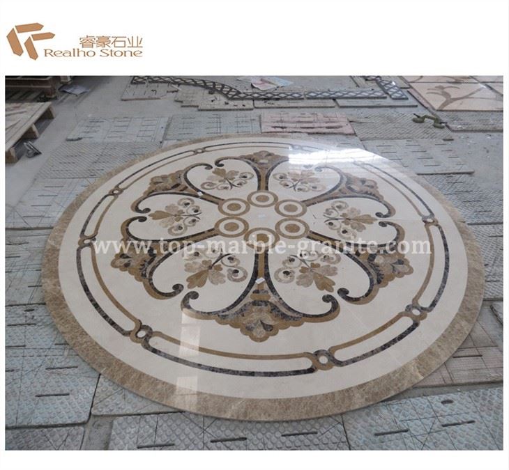 waterjet marble design
