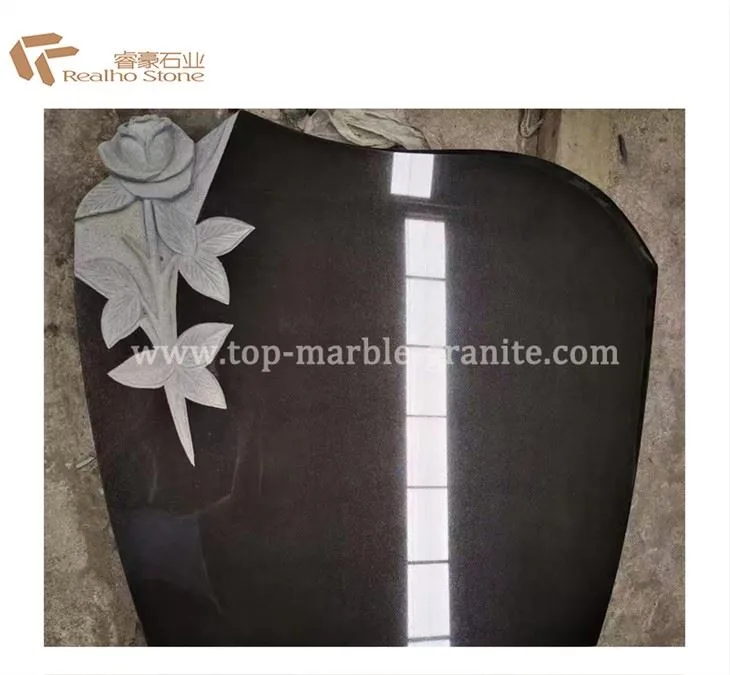 Đá Granite đen Phong cách Nga Mộ đá granite