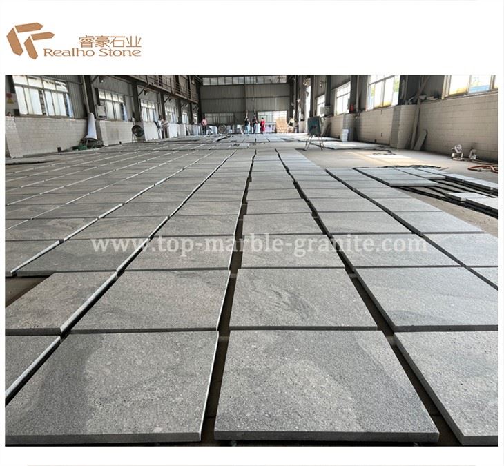 Đá granite màu xám tro để lát